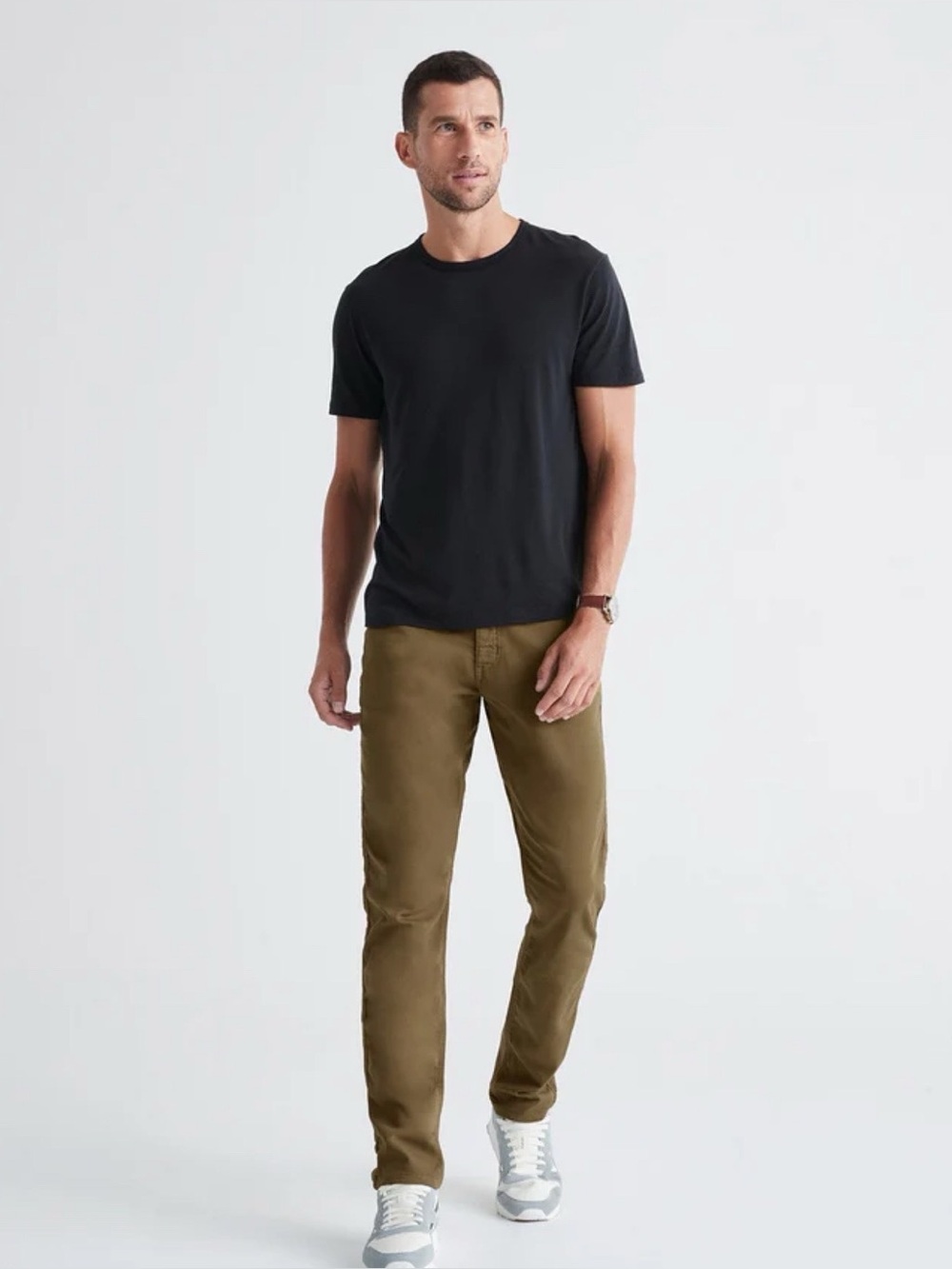 DU/ER Men No Sweat Technical Relaxed
Stretch Taper Pants US34 Athleisure Classic